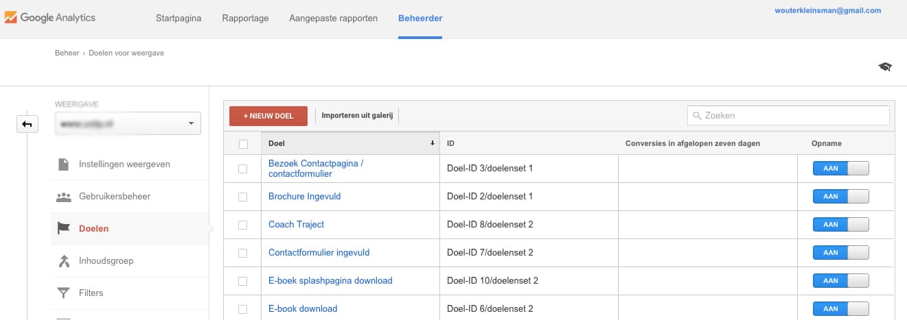 google-analytics---doelen-definieren