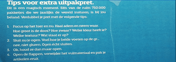 Likeable gedeelte 2: Tips voor extra uitpakpret