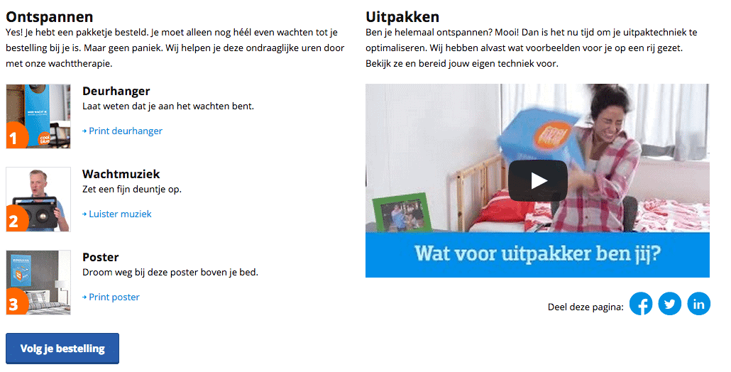 Wachttherapie van Coolblue